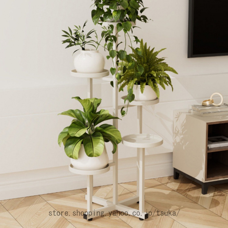 プランタースタンド フラワーラック 植物スタンド 室内 屋外 観葉植物