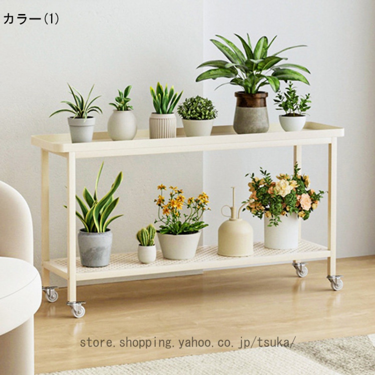 オープンシェルフ　観葉植物棚　多肉植物棚　塊根植物　飾り棚　什器 楽天市場】植物ラック 植物棚 プランターラック ボタニカル