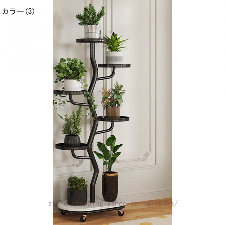 多段 フラワースタンド プランターラック ガーデニング 花台 鉄製