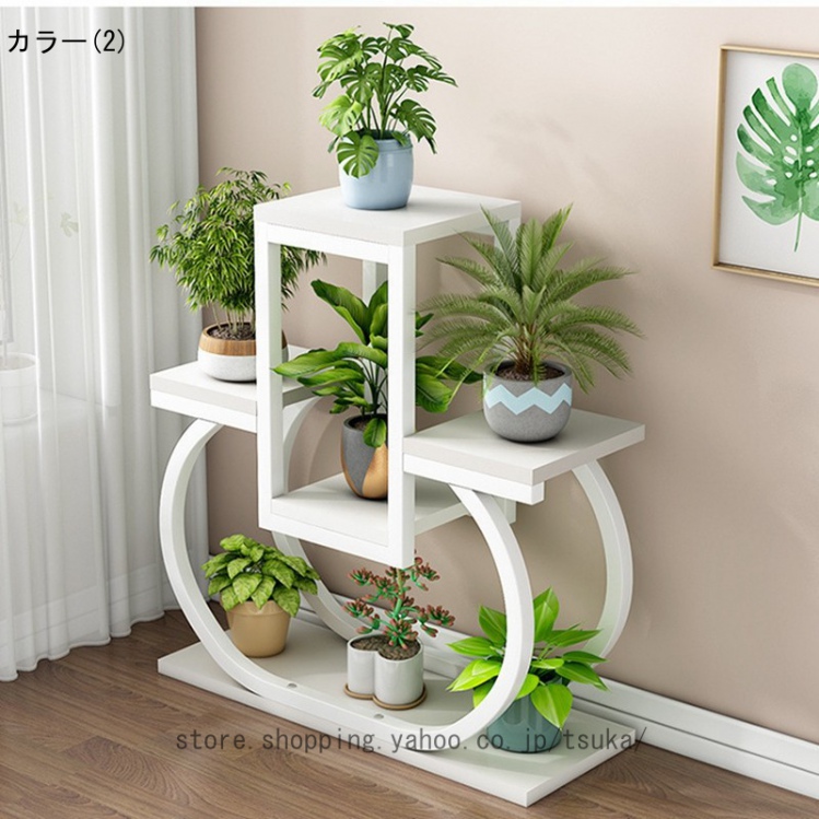 フラワースタンド 室内 盆栽棚 プランタースタンド 花台 観葉植物