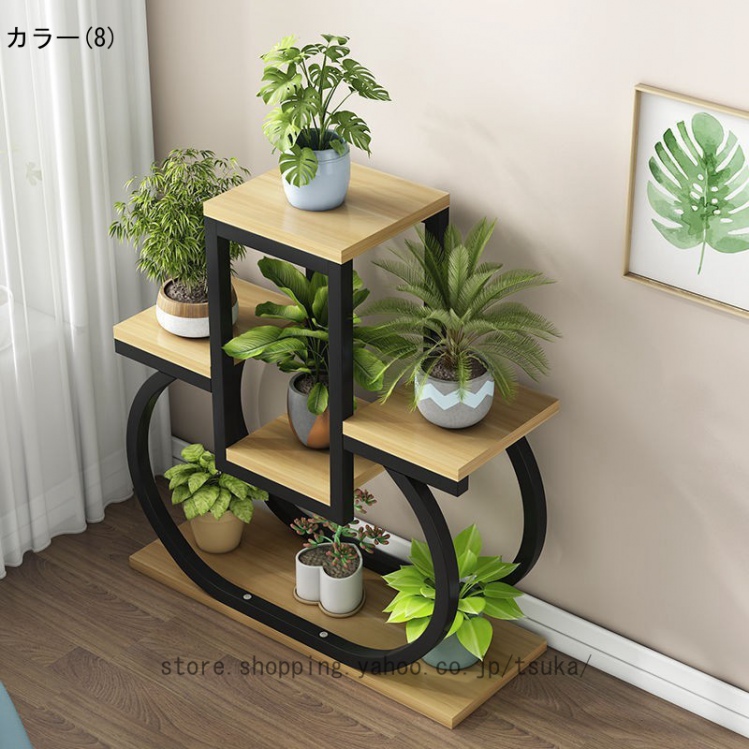 フラワースタンド 室内 盆栽棚 プランタースタンド 花台 観葉植物