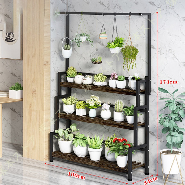 フラワーラック フラワースタンド 花棚 階段式 収納ラック 棚 園芸