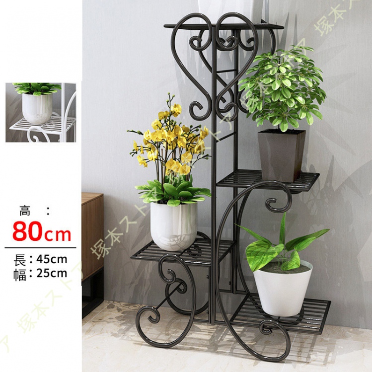 ☆新品　白色　1個　風車　プランターラック 　ガーデニング　鉢台　植物 フラワースタンド プランタースタンド 室内 屋外 花台 観葉植物棚