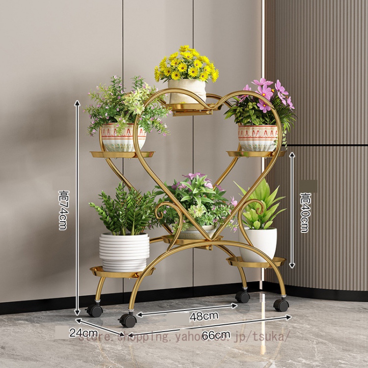 室内 屋外 おしゃれ 花台 ガーデンラックフラワースタンド プランター