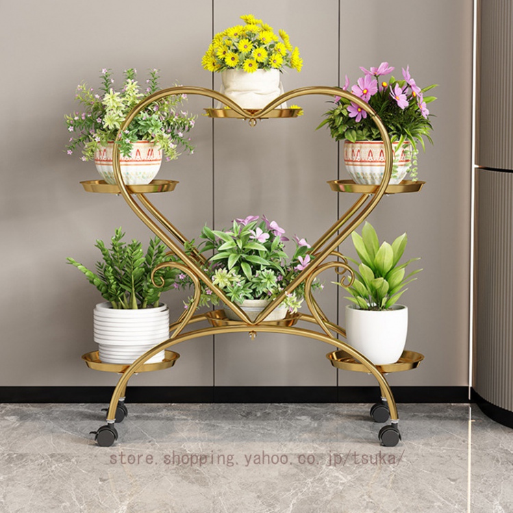 室内 屋外 おしゃれ 花台 ガーデンラックフラワースタンド プランター