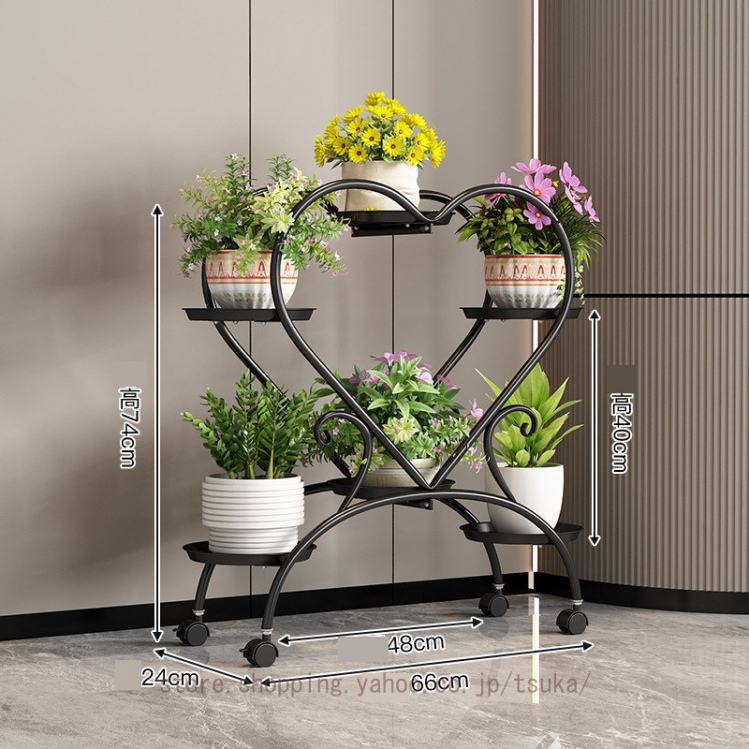 室内 屋外 おしゃれ 花台 ガーデンラックフラワースタンド プランター