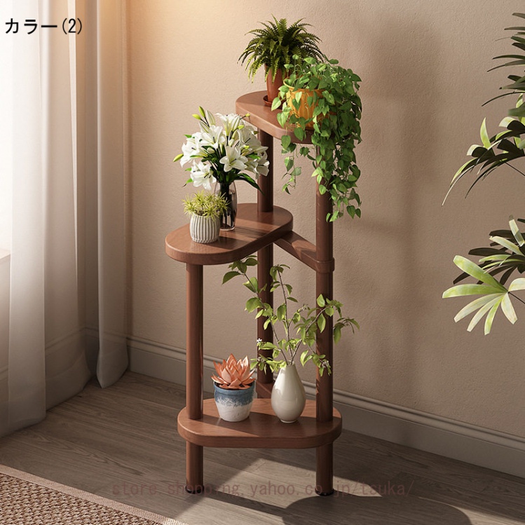 フラワースタンド 屋外 フラワーラック 花棚 植物棚 盆栽棚 スリム