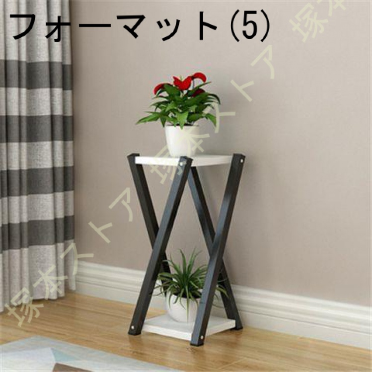 フラワースタンド 室内 おしゃれ 観葉植物 置き台 ミニテーブル 白