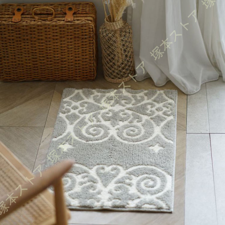 COMFORT MASTER マット 2枚セット ブラウン 玄関マット〔60×85cm〕 玄関用品 玄関マット おしゃれ ぼん家具