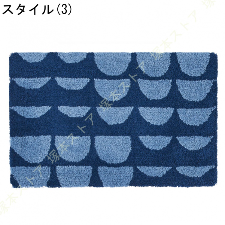 北欧 イエロー マット 玄関マット 45X70cm 3色展開 洗える 洗濯機洗い可 滑り止め 北欧 室内 可愛い おしゃれ かわいい ギフト_3
