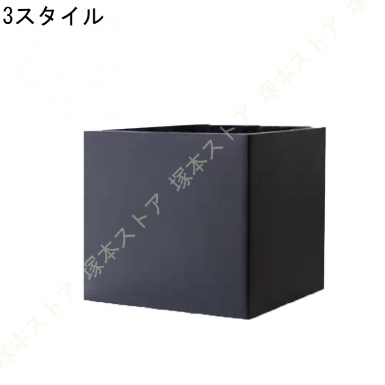 コンクリートのような重厚感のある見た目で 環境にやさしいエコ素材採用の大型プランター 排水穴あり 植木鉢をそのまま入れて植木鉢カバーにも プランター_3