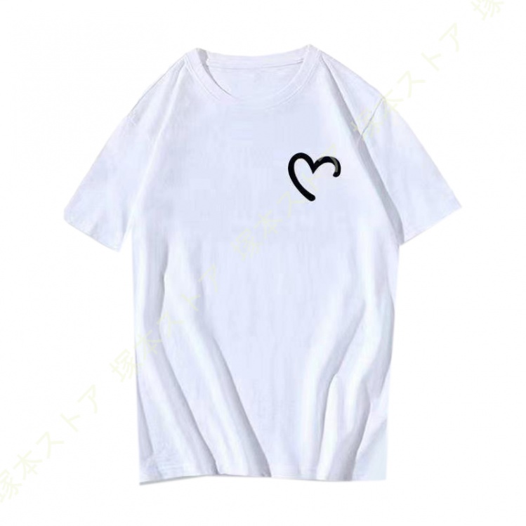 カップル ペアルック tシャツ 夏 お揃い グラデーション Tシャツ 半袖