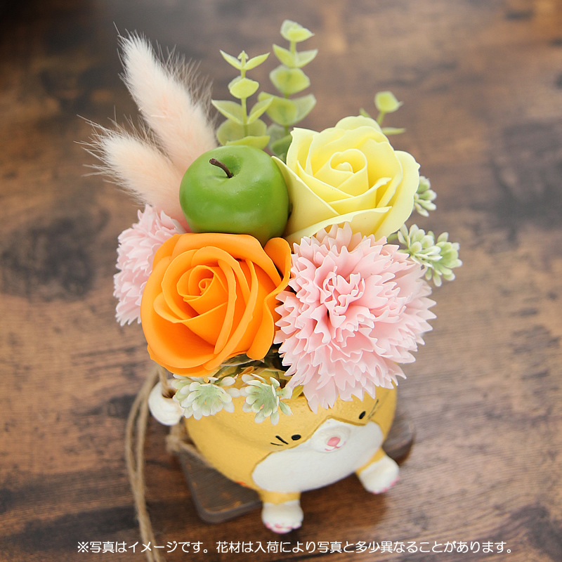割引クーポン配布中 ソープフラワー 花 ギフト プレゼント ゆらゆら ね