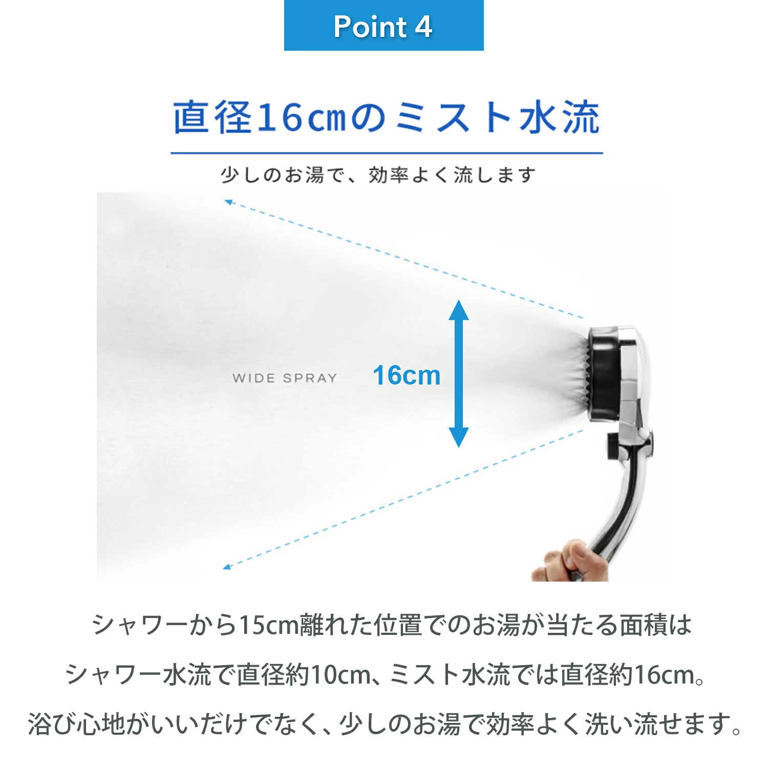 シャワーヘッド ナノバブル マイクロナノバブル ミスティリッチシャワー SH220-2T グレー 美肌 水生活製作所  ミスト 節水 血行促進 保湿 ストップボタン　｜tsukamotoaim｜12