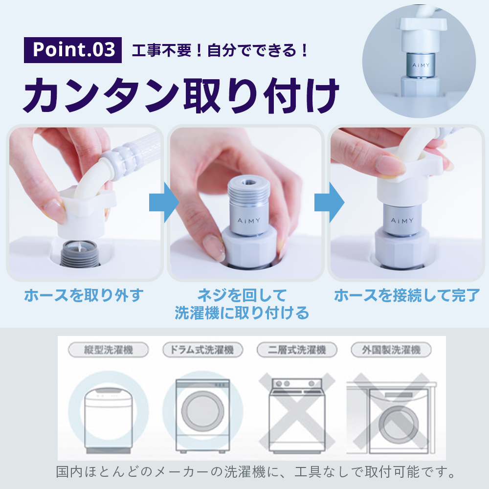 エイミーナノバブルウォッシュ2.0