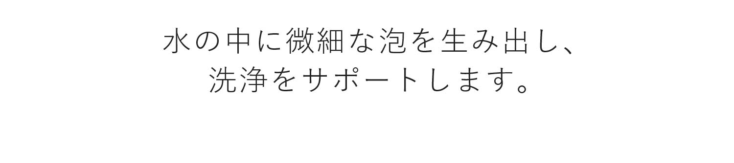 ナノバブルウォッシュ