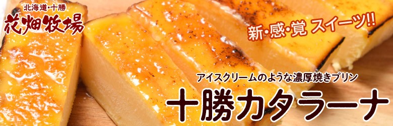 市場 ギフト 北海道 化粧箱 濃厚焼きプリン カタラーナ 260g アイスプリン アイスブリュレ 花畑牧場 十勝カタラーナ