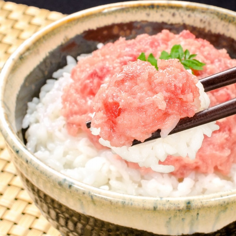ネギトロ ねぎとろ 本マグロ入り王様のネギトロ 100g×3パック
