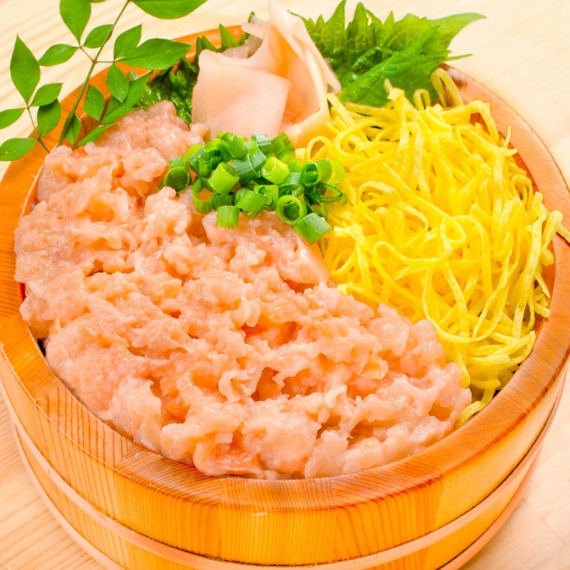 サーモン 鮭 サケ) ネギトロサーモン80g 10個 海鮮丼 : うに