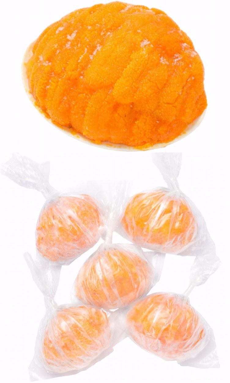 うに貝盛り