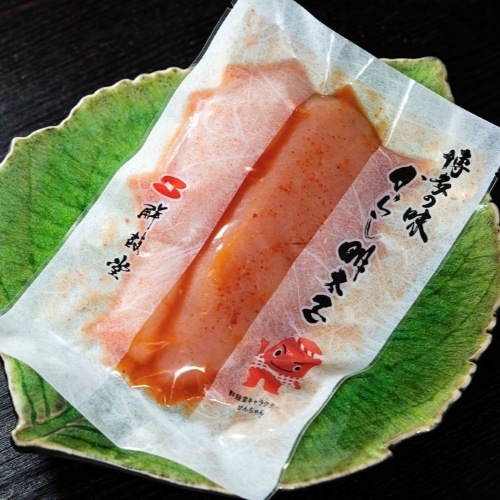 Yahoo! Yahoo!ショッピング(ヤフー ショッピング)『鮮鼓堂の無着色辛子明太子』完熟卵使用 100g（2〜3本入り）※冷凍