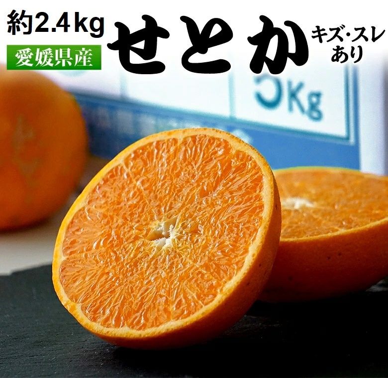 ご自宅用 せとか 愛媛県産 M〜4L 約2.4kg 簡易箱 ※常温 送料無料 柑橘