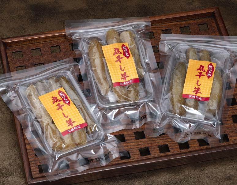天日干し 紅はるかの丸干し芋 茨城県産 200g×3袋 ※常温 送料無料