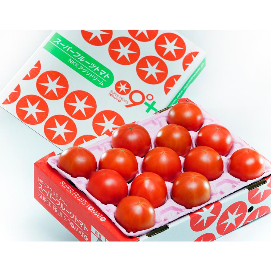 糖度9度以上『スーパーフルーツトマト』A品 茨城県産 約800g（9〜16玉入）※冷蔵　送料無料