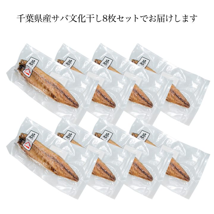 干物セット さば文化干し 8枚セット 約120g×8枚入り 合計約960g