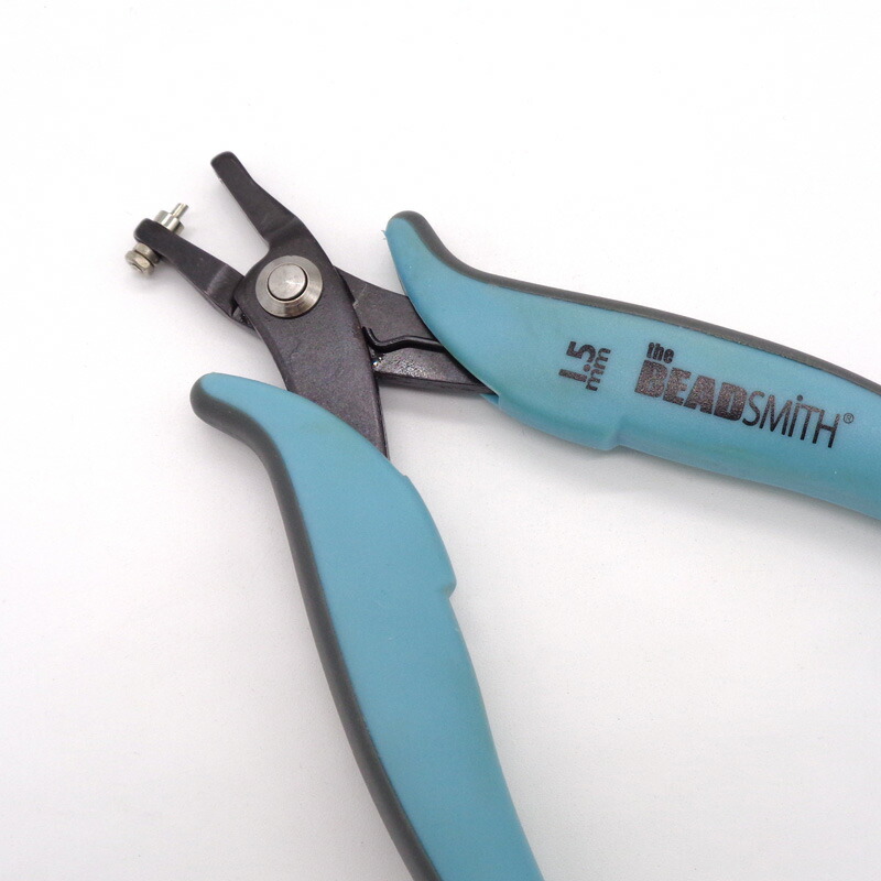 ロングタイプ】ビーズスミス 穴開けプライヤー 金属用 穴径1.5mm