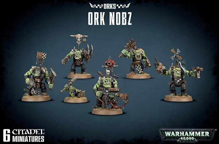 オルク ノブズ ウォーハンマー40ｋ ORK NOBZ WARHAMMER 40,000 日本