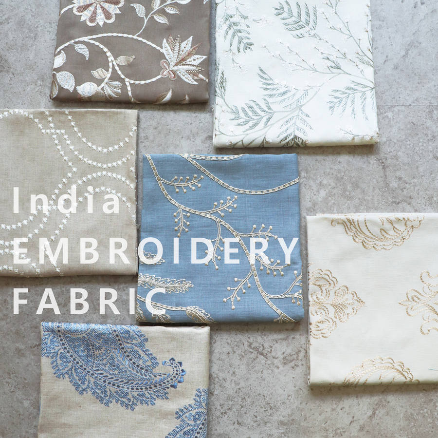 ★新品★インドハンドメイド刺繍タペストリーラグ★ビンテージ古布★ラジャスタン★青 インド》 カンバディア刺繍パッチワークマット