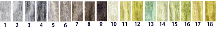 刺繍糸 DMC 25番 8m  刺しゅう糸  DMC25 Art117 赤系1