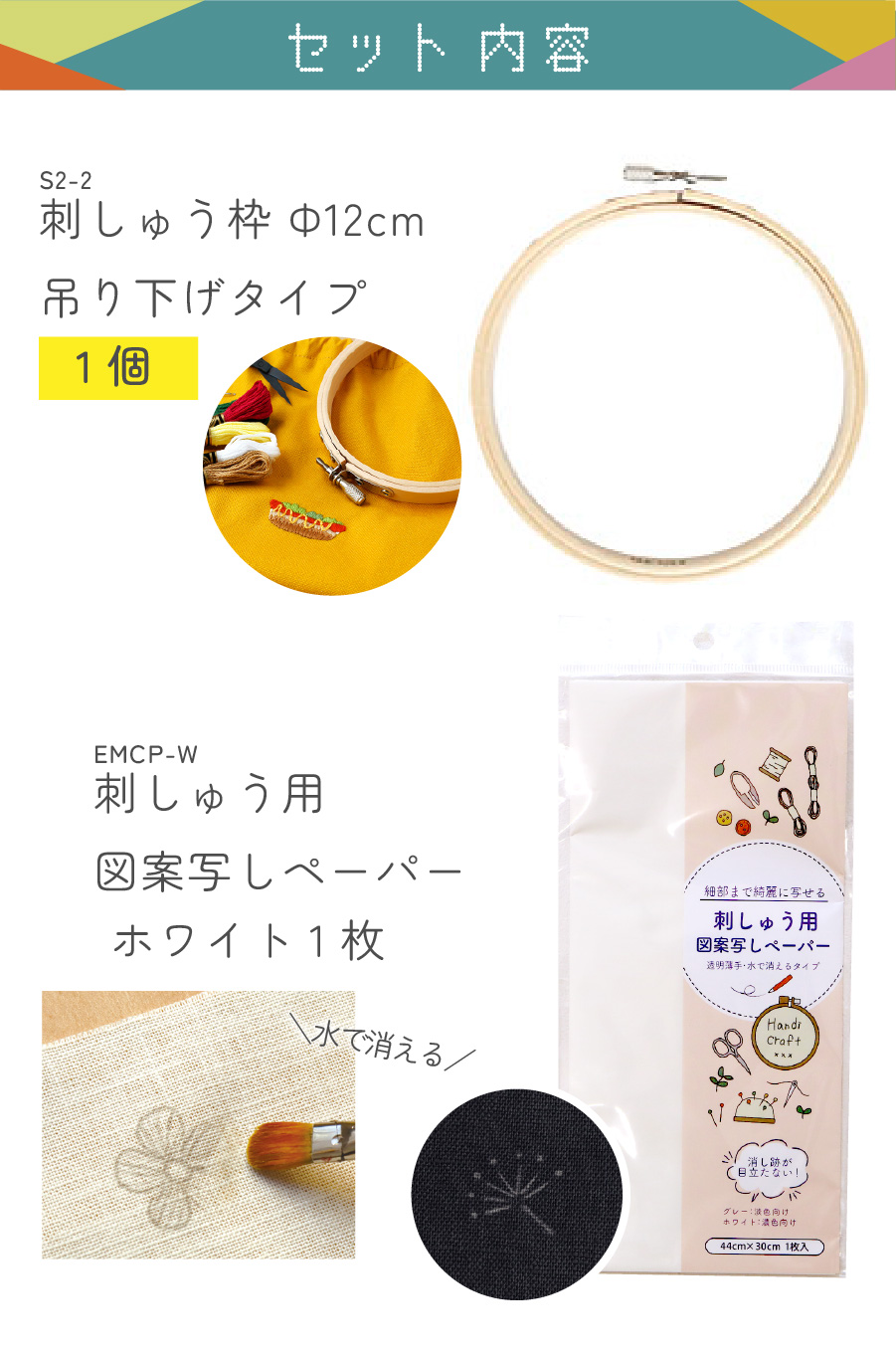 手芸家洋輔POPUP 刺繍始めてみる？グッズ 洋輔さんセレクト 6点
