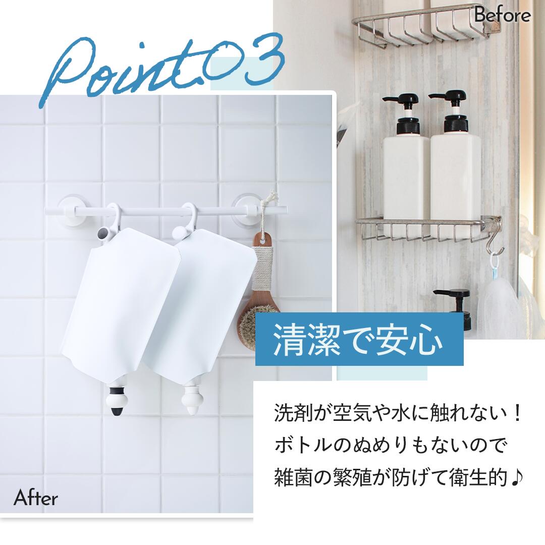 直営店】詰め替えそのまま スタンダード 3個組み PS-6lb ライトブルー