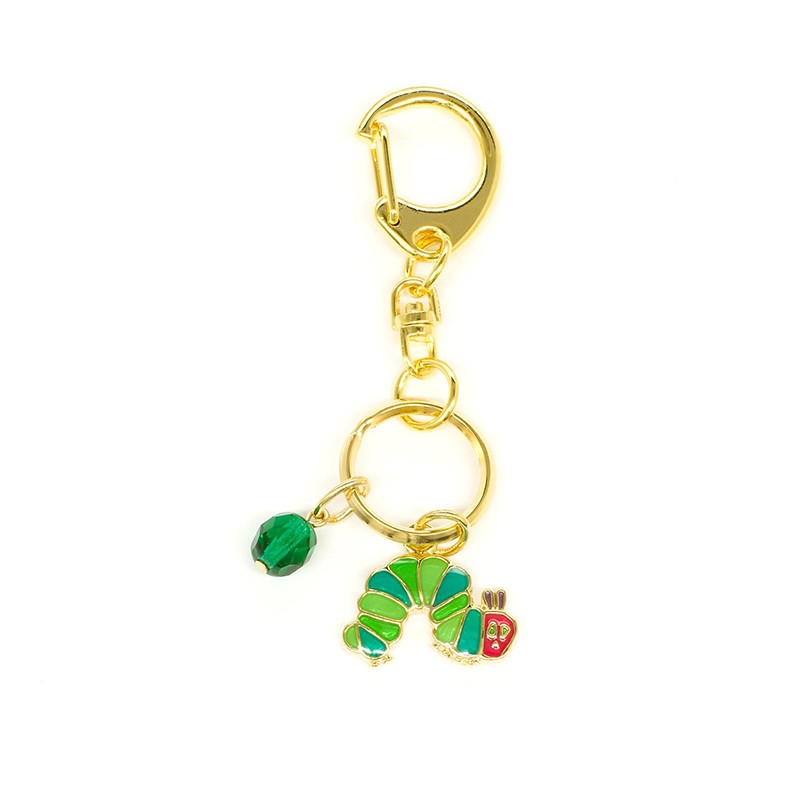 はらぺこあおむし キーホルダー バッグチャーム あおむし ちょうちょ