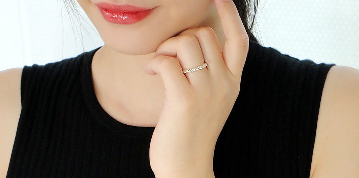 限定SALE セール 特価 K18YG 0.3ct ダイヤモンド パヴェ リング 指輪