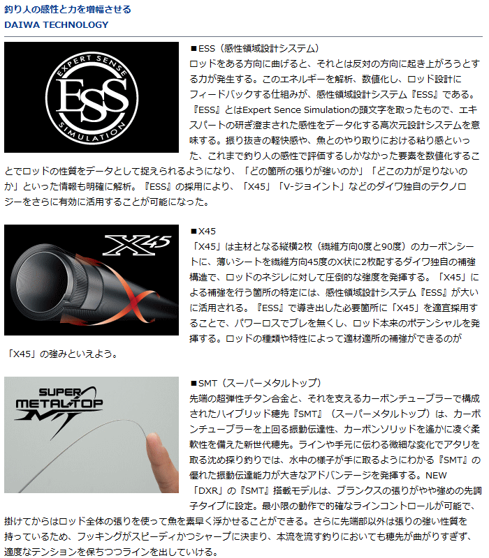DAIWA（釣り） ダイワ DXR 1．5−50 ／磯竿 : つり具の