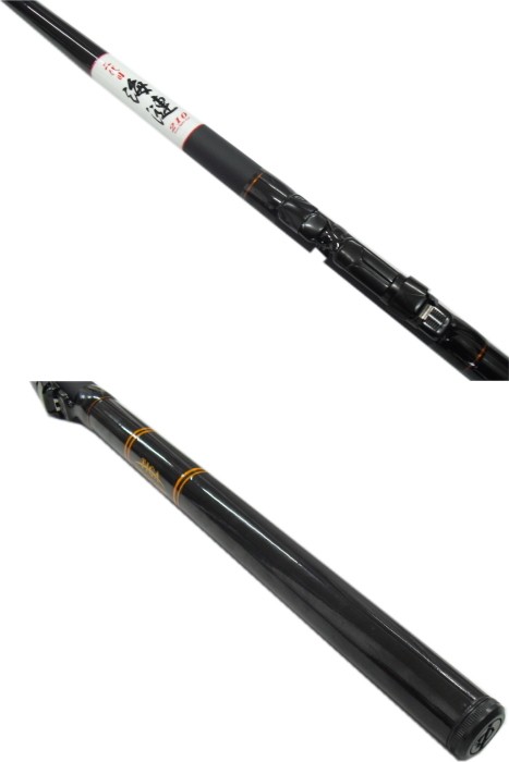 新品未使用　超お得な船竿2タイプ　2way2ティップ　MHティップ2本セット 船竿 TIGA ティガ 2WAY万能船 二代目 海蓮 210 / 釣具 : 釣人館ますだ
