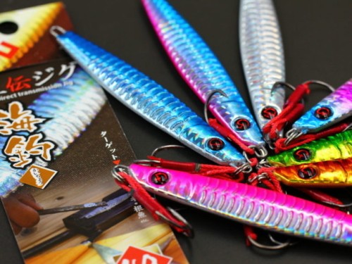 ポイント10倍！ マルシン漁具 直伝ジグ 海釣 グリーンゴールド 28g