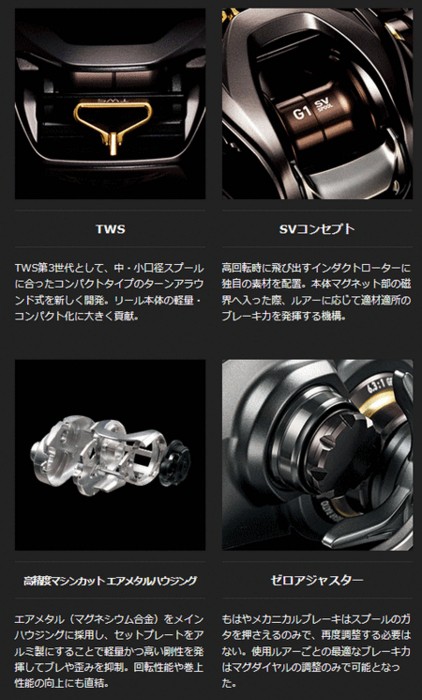 DAIWA（ダイワ） スティーズ SV TW 1012SV-XHL 左ハンドル / リール