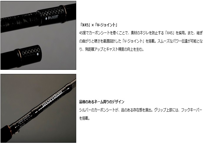 DAIWA（ダイワ） モアザン エキスパート AGS スピニングモデル 110M