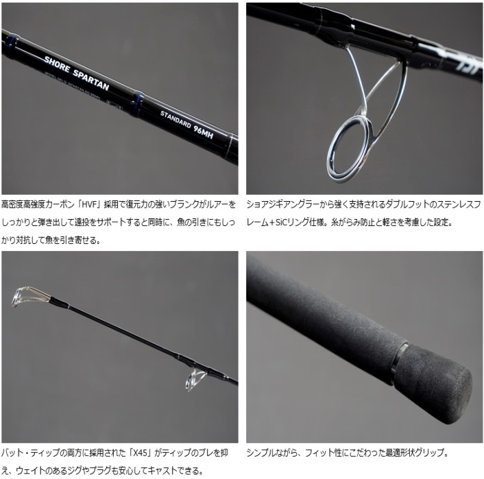 DAIWA（ダイワ） ショアスパルタン スタンダード 96H / ショアジギング
