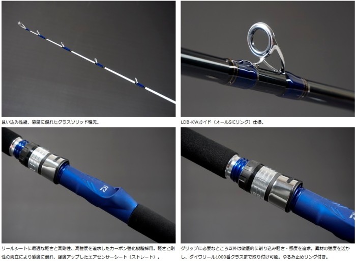 DAIWA（釣り） 船竿 ダイワ アナリスター 73 50-210 / daiwa