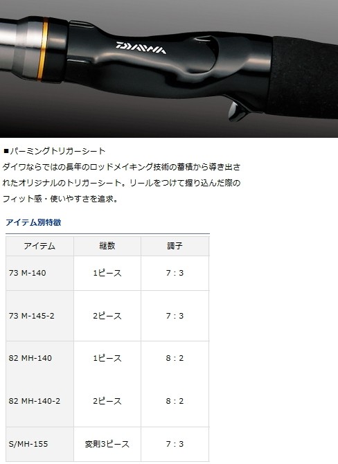 DAIWA（ダイワ） 船竿 マルイカ X 82 MH-140-2 / daiwa / 釣具 : 釣人