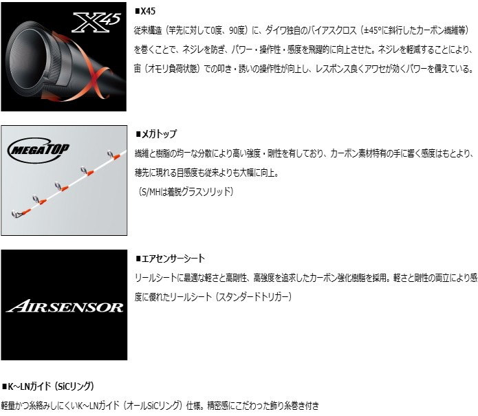 DAIWA（ダイワ） 船竿 アナリスター マルイカ 73 M‐145 / daiwa / 釣具