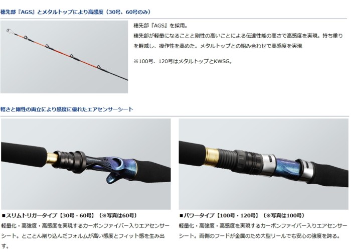 DAIWA（釣り） 船竿 ダイワ 剣崎 30-200MT / 釣具 daiwa (+5