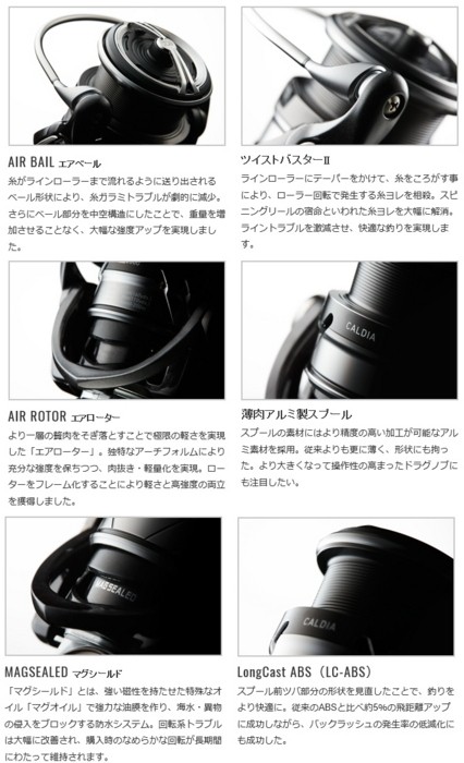 DAIWA（ダイワ） スピニングリール 18 カルディア LT5000D-CXH / 釣具