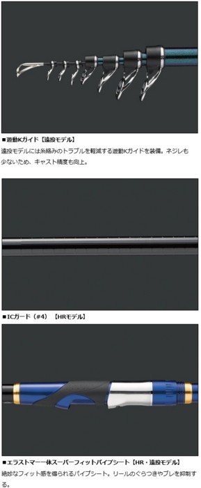 ダイワ メガディス磯竿4- 53遠投 ダイワ メガディス磯竿4- 53遠投 ダイワ メガディス 4-53遠投・N