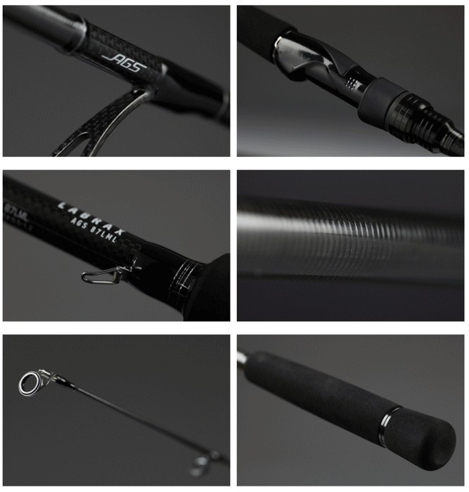 ダイワＡＧＳガイド ８個セット ラブラックス106ML 1# DAIWA（ダイワ） ラブラックス AGS 106MH / シーバスロッド / 釣具
